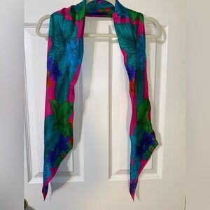 Liz Claiborne Vibrant Floral Scarf